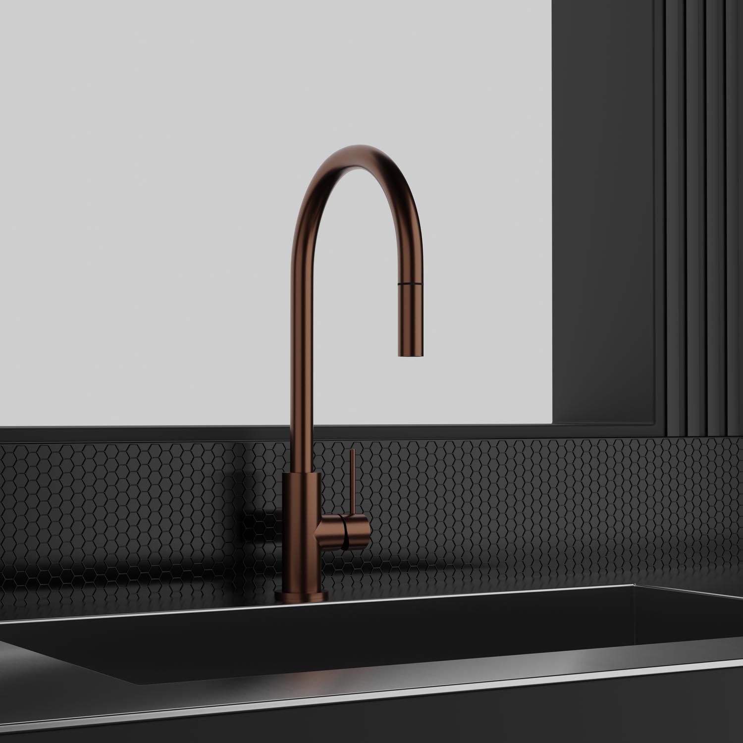 Scandtap Steel Accent Amber