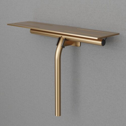 Scandtap Duschskrapa med hylla Steel Style Sand