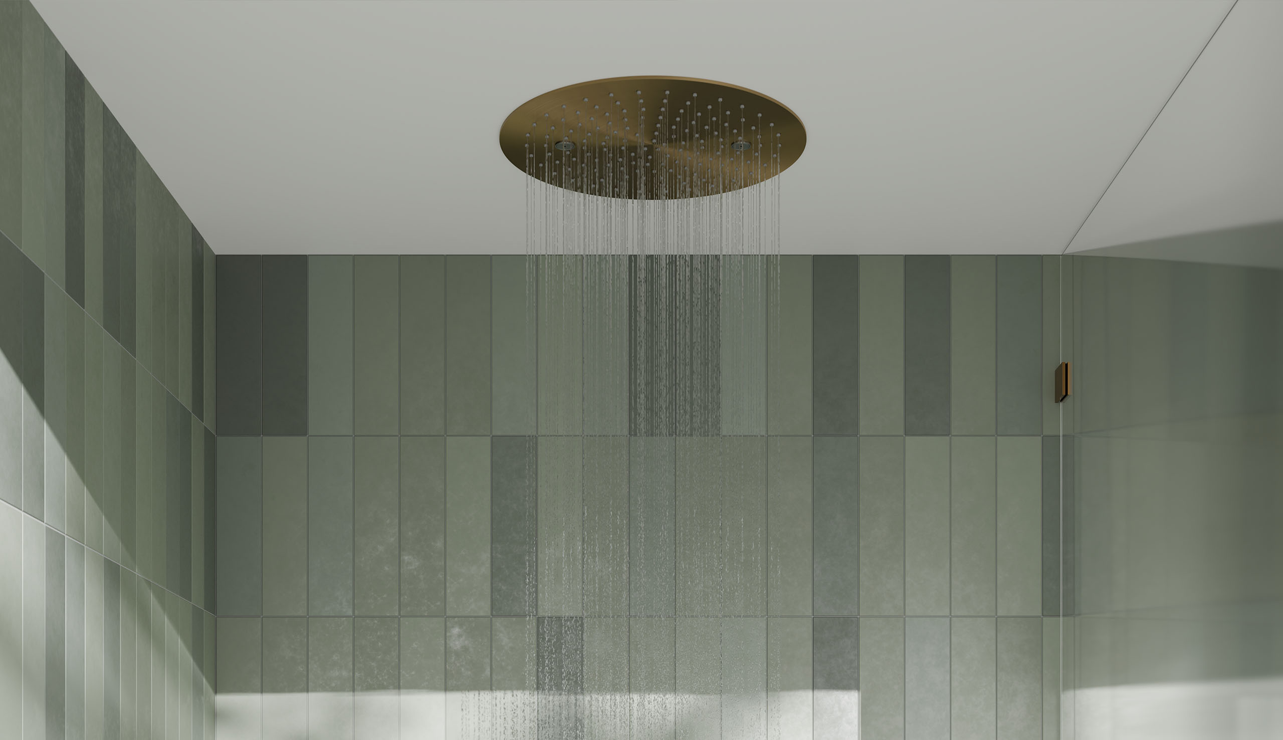 Scandtap Shower Head Champagne