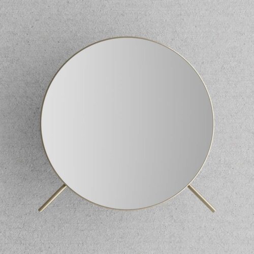 Style Magnifying Mirror - Champagne